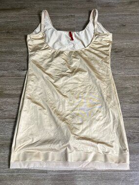 Spanx Open Bust Full Slip 2X Nude Shapewear Control Dress Smoothing